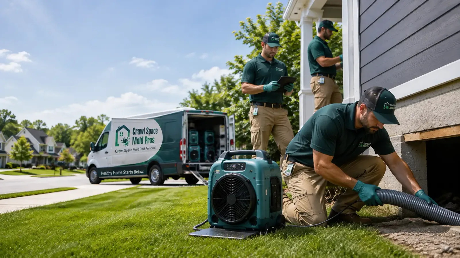Crawl Space Mold Removal in Deltaville, VA
